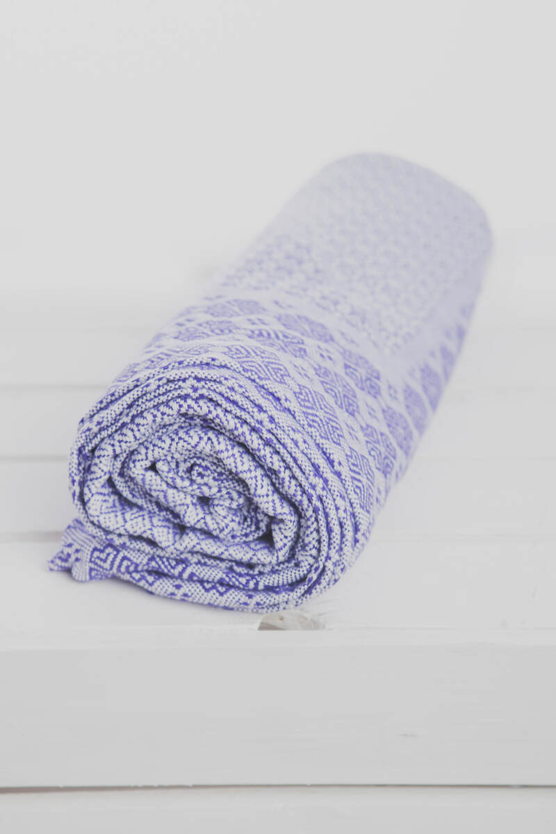 Woven Blanket (100 cotton) Purple