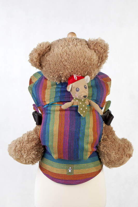 Doll Carrier made of woven fabric, 60 cotton 40 bamboo PARADISO