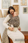Żakardowa chusta do noszenia dzieci, splot kieszonkowy (100% bawełna) - INFINITY - TIMELESS - rozmiar S