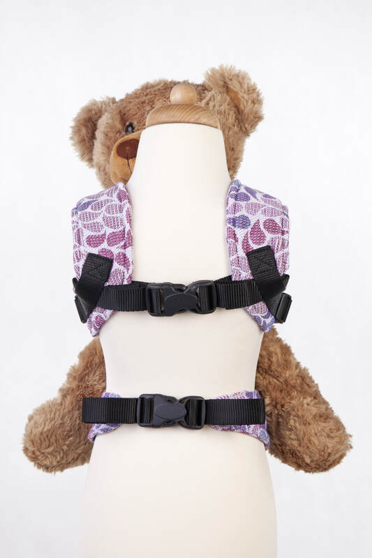 Doll Carrier made of woven fabric, 100 cotton COLORS OF FANTASY