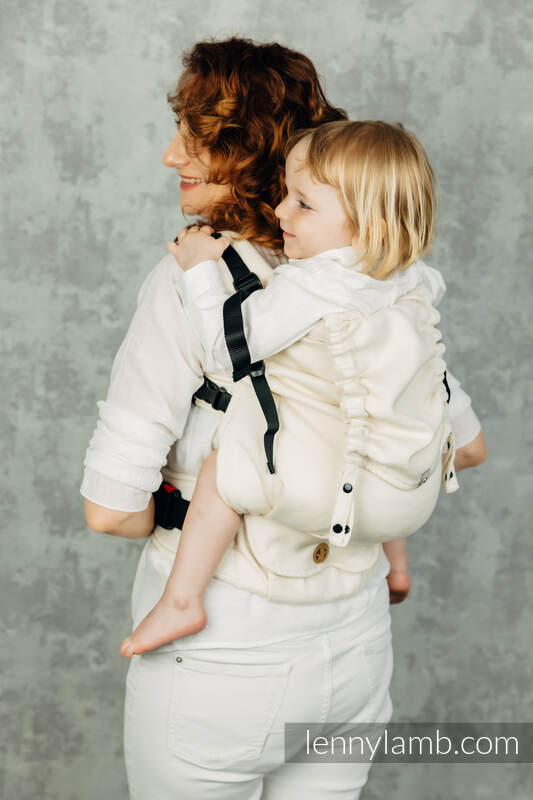 Lenny Lamb - LennyPreschool Carrier LITTLE HERRINGBONE LUCE