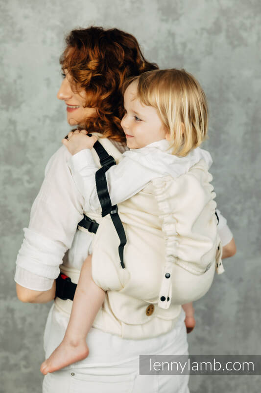 Lenny Lamb - LennyPreschool Carrier LITTLE HERRINGBONE LUCE