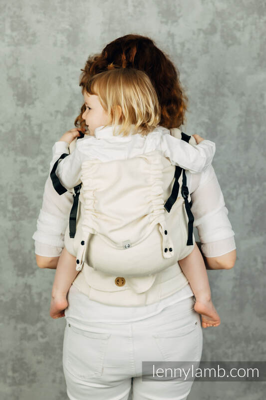 Lenny Lamb - LennyPreschool Carrier LITTLE HERRINGBONE LUCE