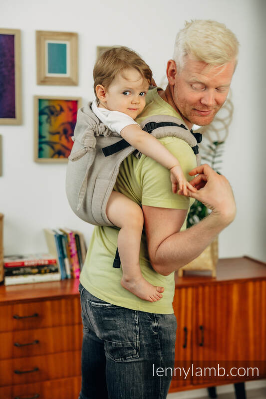 Lenny Lamb - Lenny Buckle Onbuhimo baby carrier PEANUT BUTTER