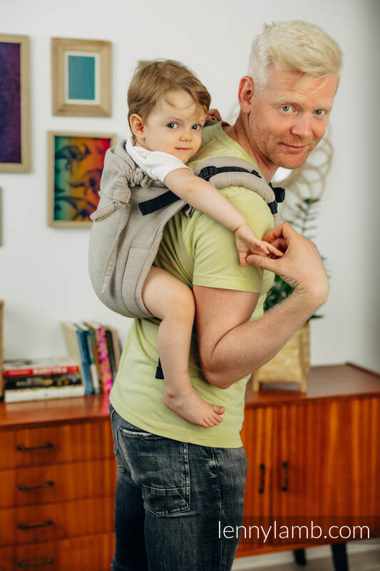 Lenny Lamb - Lenny Buckle Onbuhimo baby carrier TODDLER PEANUT BUTTER