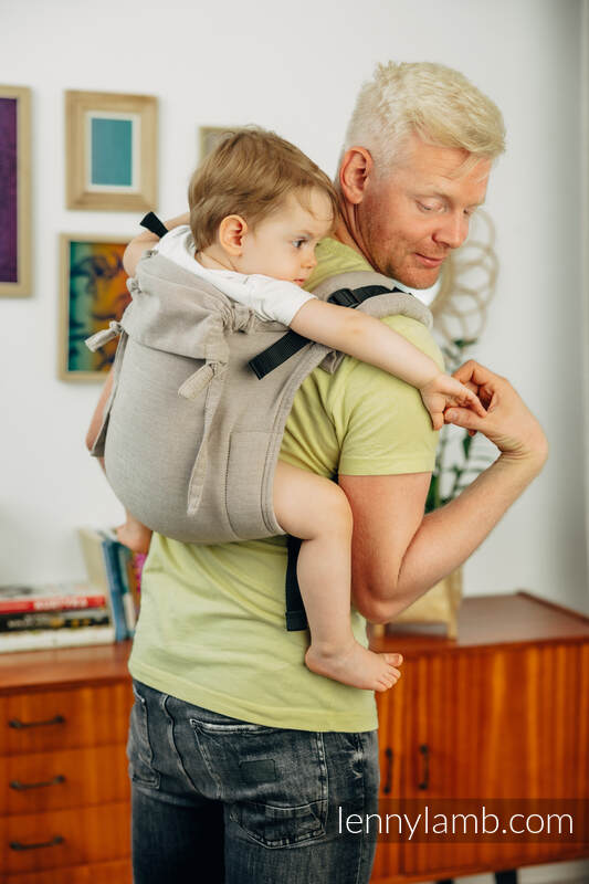 Lenny Lamb - Lenny Buckle Onbuhimo baby carrier PEANUT BUTTER