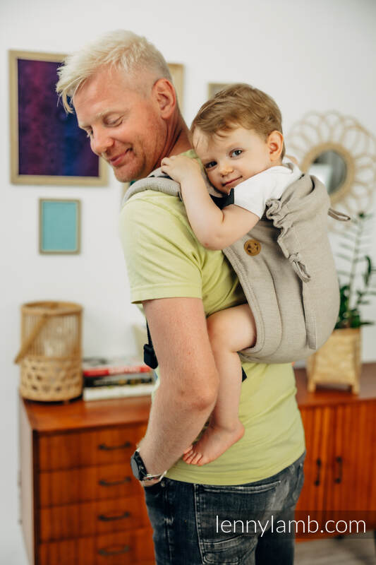 Lenny Lamb - Lenny Buckle Onbuhimo baby carrier PEANUT BUTTER